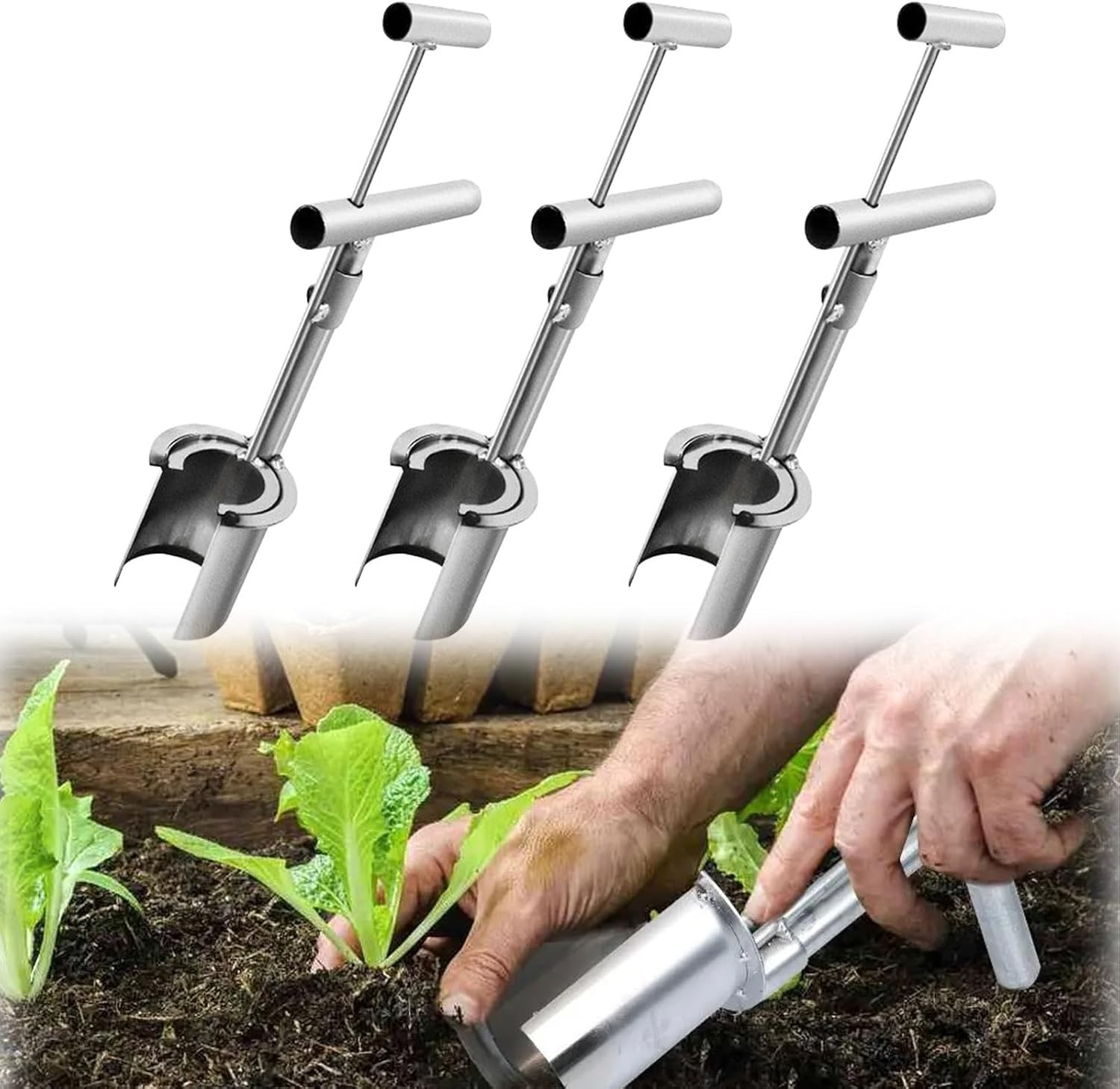 Plant and Fruit Tree Seedling Transplanter