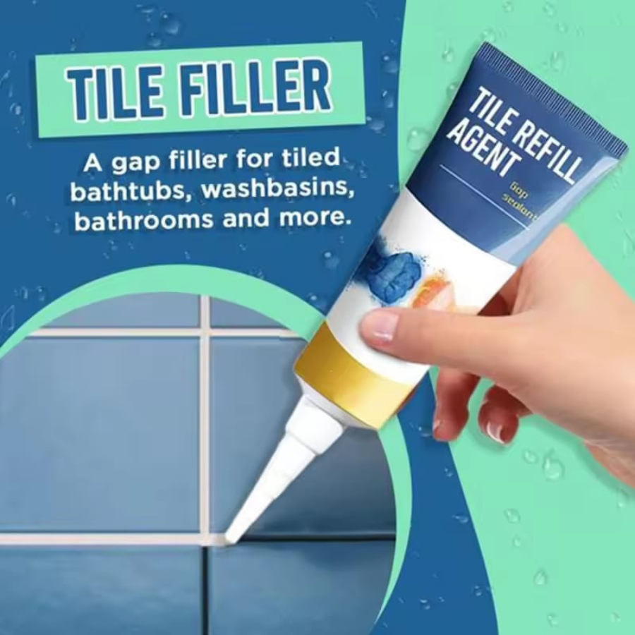 Tile Filler Gap Repair Glue | Waterproof Tile Refill for Bathroom & Kitchen