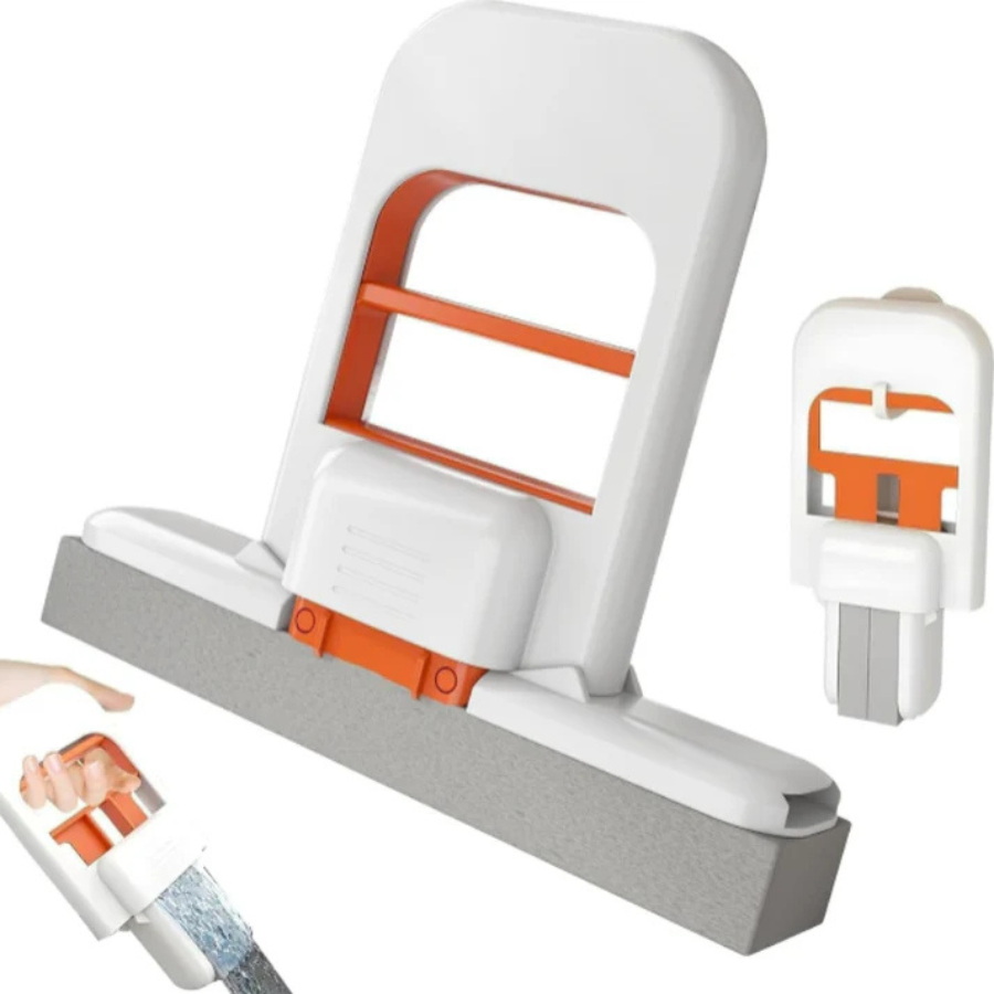 Portable Desktop Sponge Mop | Mini Squeeze Mop
